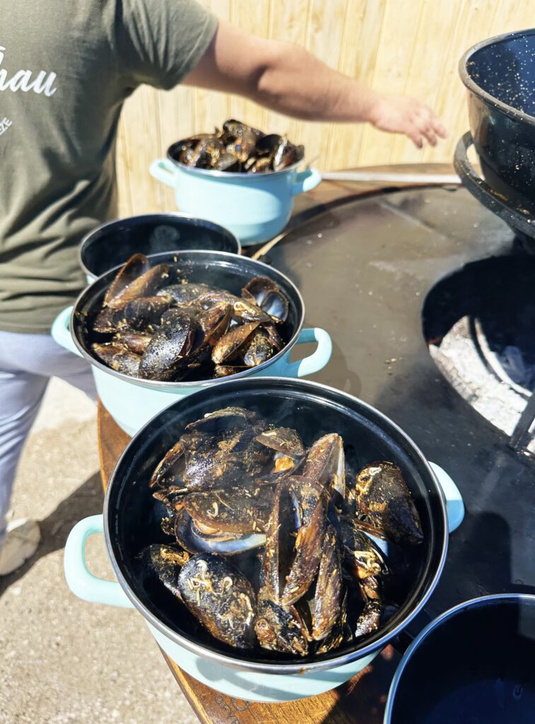 Brasucade de Moules de Dégus'Thau, Le Mourre Blanc, Mèze